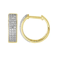 Boucles d'oreilles anneaux pour femme