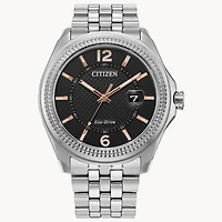 Montre Citizen Corso avec Bracelet et Boitier en Acier Inoxydable - 42mm | Doucet Latendresse