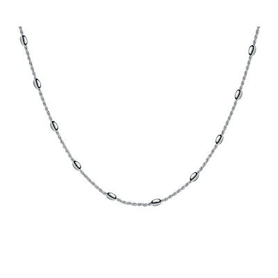 Collier pour femme torsade 18' - Argent sterling .925. Color: argent | Doucet Latendresse