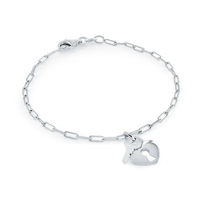 braclet  en argent 925. Color: blanc | Doucet Latendresse