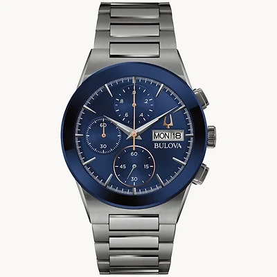 Bulova Watch Millennia with Stainless Steel Bracelet and Case - 41mm | Doucet Latendresse