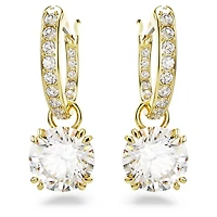 Boucles d'Oreilles Stilla en Métal Plaqué Or avec Cristaux Swarovski