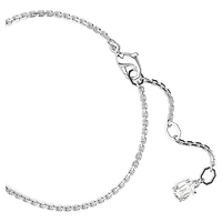 Mesmera Bracelet in Rhodium-Plated Metal with Swarovski Crystals