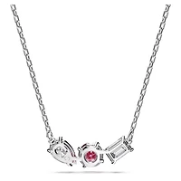 Collier Mesmera en Métal Rhodié avec Cristaux Swarovski - 38