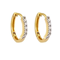 Boucles d'oreilles en or 10k