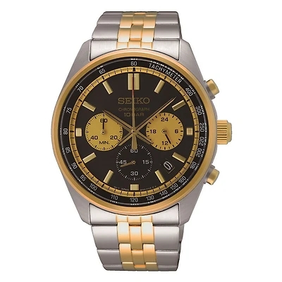 Seiko Watch SSB430 with Stainless Steel Case and Bracelet - 41.5mm | Doucet Latendresse