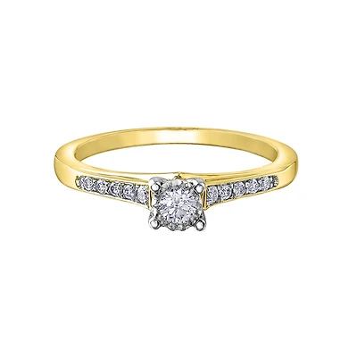 Bague de Fiançailles Éclat du Nord pour Femme