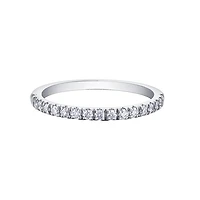 Bague Semi-Éternité Éclat du Nord pour Femme