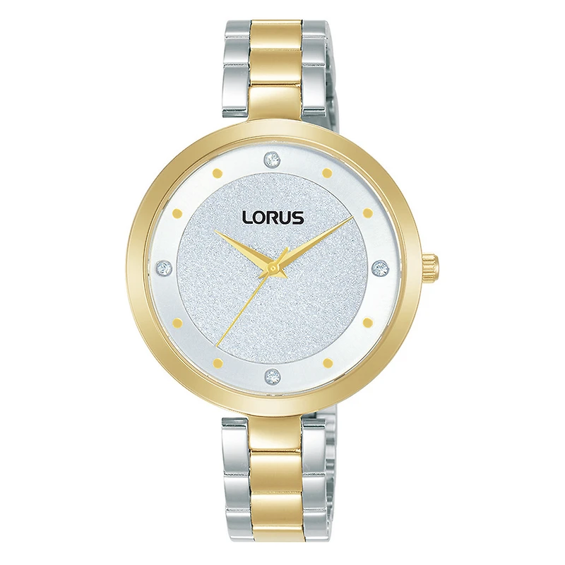 Montre pour dames avec boîtier en acier inoxydable et fermoir à pression | Doucet Latendresse