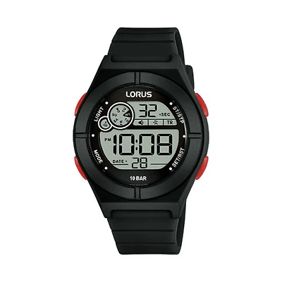 Lorus Watch R2363NX9 with Plastic Case and Silicone Strap - 36mm | Doucet Latendresse