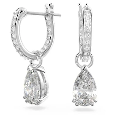 Anneaux d'oreilles Stilla. Color: blanc | Doucet Latendresse