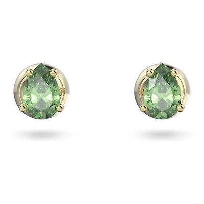 Chroma stud earrings. Color: yellow | Doucet Latendresse