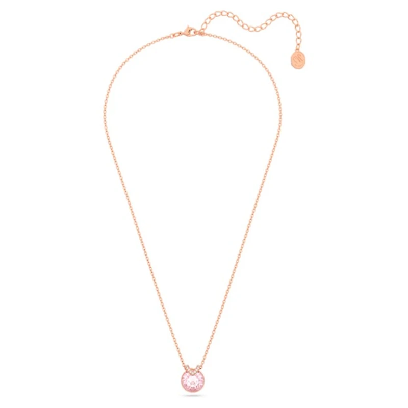 Collier Bella V en Métal Plaqué Or avec Cristaux Swarovski