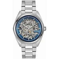 Men's watch with 21-jewel automatic skeleton movement display | Doucet Latendresse