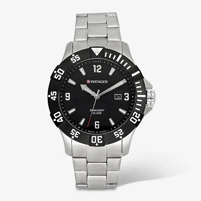 Wenger Watch Seaforce with Stainless Steel Bracelet and Case - 43mm | Doucet Latendresse