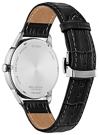 Montre Citizen Rolan avec Bracelet en Cuir et Boitier en Acier Inoxydable