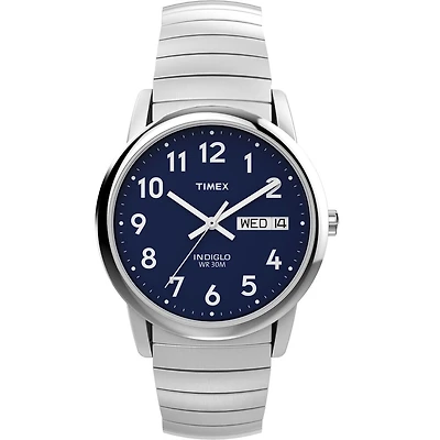 Montre Timex Easy Reader avec Boitier en Laiton et Bracelet en Acier Inoxydable