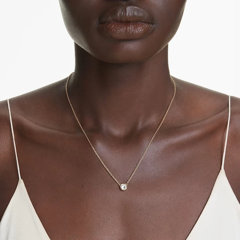 Collier Imber en Métal Plaqué Or avec Cristaux Swarovski - 17