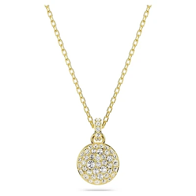 Meteora Necklace in Gold Plated Metal with Swarovski Crystals - 47cm. Color: yellow | Doucet Latendresse