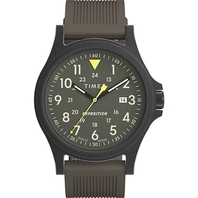 Montre Timex Expedition Acadia avec Boitier en Résine et Bracelet en Silicone - 40mm | Doucet Latendresse