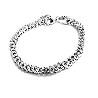 bracelet en argent 925. Color: blanc | Doucet Latendresse