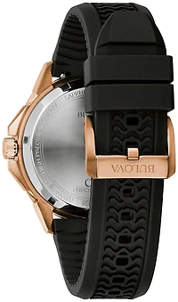 Montre Bulova Marine Star avec Bracelet en Silicone et Boitier en Acier Inoxydable - 43mm | Doucet Latendresse