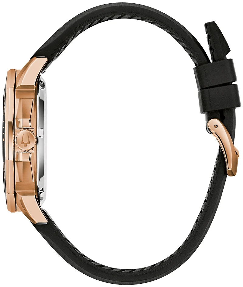 Montre Bulova Marine Star avec Bracelet en Silicone et Boitier en Acier Inoxydable - 43mm | Doucet Latendresse