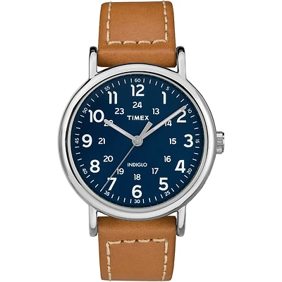 Weekender Montre 2 pièces 40mm bracelet cuir | Doucet Latendresse