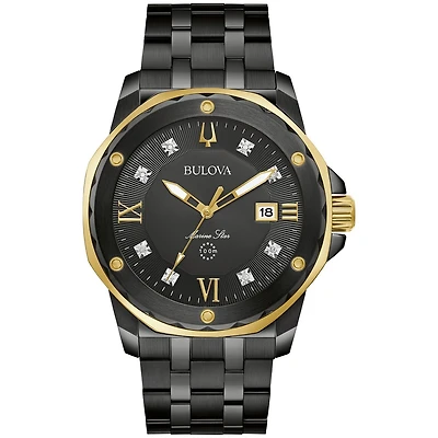 Bulova Watch Marine Star with Stainless Steel Bracelet and Case - 44mm | Doucet Latendresse