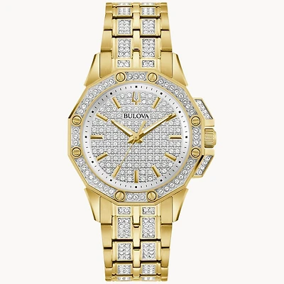 Montre Bulova Octava avec Bracelet et Boitier en Acier Inoxydable - 34mm | Doucet Latendresse