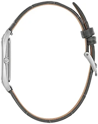 Montre Bulova Sutton avec Bracelet en Cuir et Boitier en Acier Inoxydable