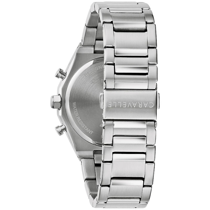 Montre Caravelle Dress avec Bracelet et Boitier en Acier Inoxydable