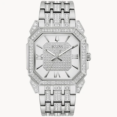 Bulova Watch Octava with Stainless Steel Bracelet and Case