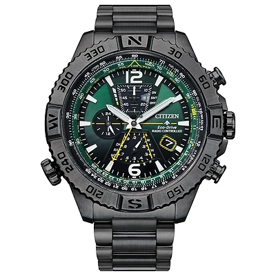 Montre Citizen Promaster Navihawk A-T avec Bracelet et Boitier en Acier Inoxydable - 48mm | Doucet Latendresse