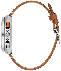 Montre Bulova Racer avec Bracelet en Cuir et Boitier en Acier Inoxydable - 42mm | Doucet Latendresse