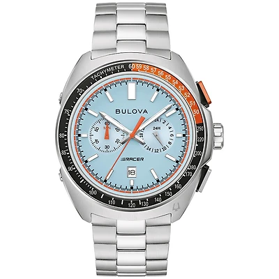 Bulova Watch Racer with Stainless Steel Bracelet and Case - 42mm | Doucet Latendresse