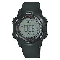 MONTRE LORUS UNISEX CHRONO SPORT, NOIR | Doucet Latendresse
