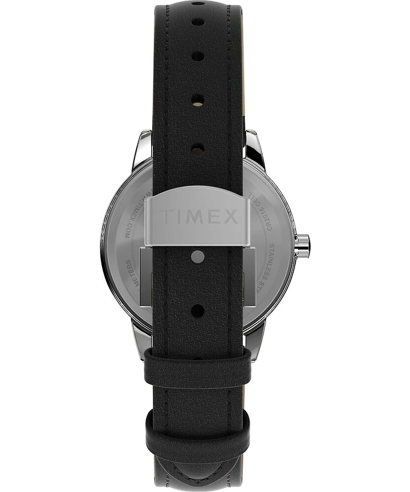 Timex Watch Easy Reader with Brass Case and Leather Bracelet