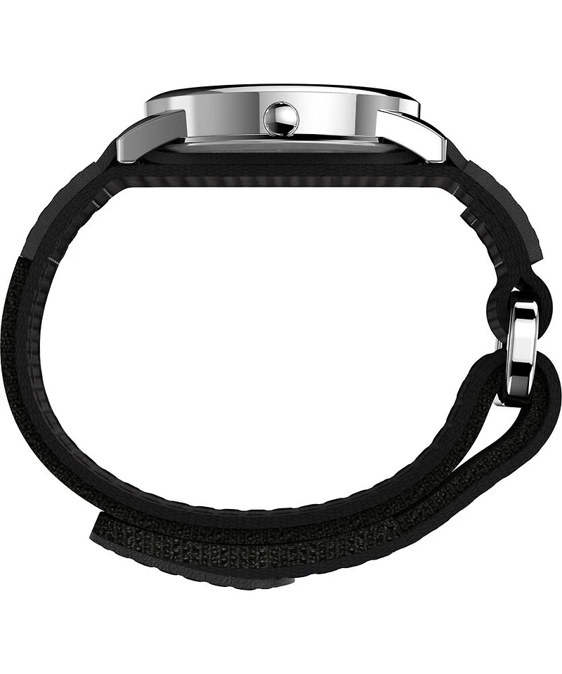Montre Timex Easy Reader avec Boitier en Laiton et Bracelet en Tissu