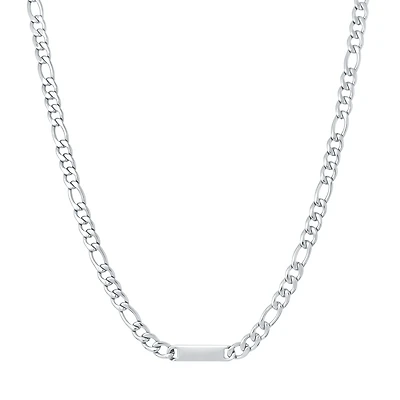 MEN S.STEEL 6MM-FIGARO 1-PLATE 22