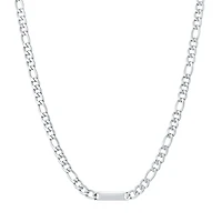 MEN S.STEEL 6MM-FIGARO 1-PLATE 22