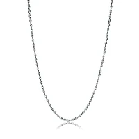 Collier Chaîne Corde en Acier Inoxydable 2,2 mm – 18 