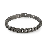 MEN S.STEEL BRUSHED 10MM-CURB 8+0.75