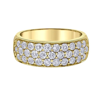 Bague d'anniversaire, Femme, Diamant Cultivé en Laboratoire en or 10k. Color: jaune | Doucet Latendresse