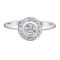 clat du Nord Cocktail Ring 10K Gold with Diamonds