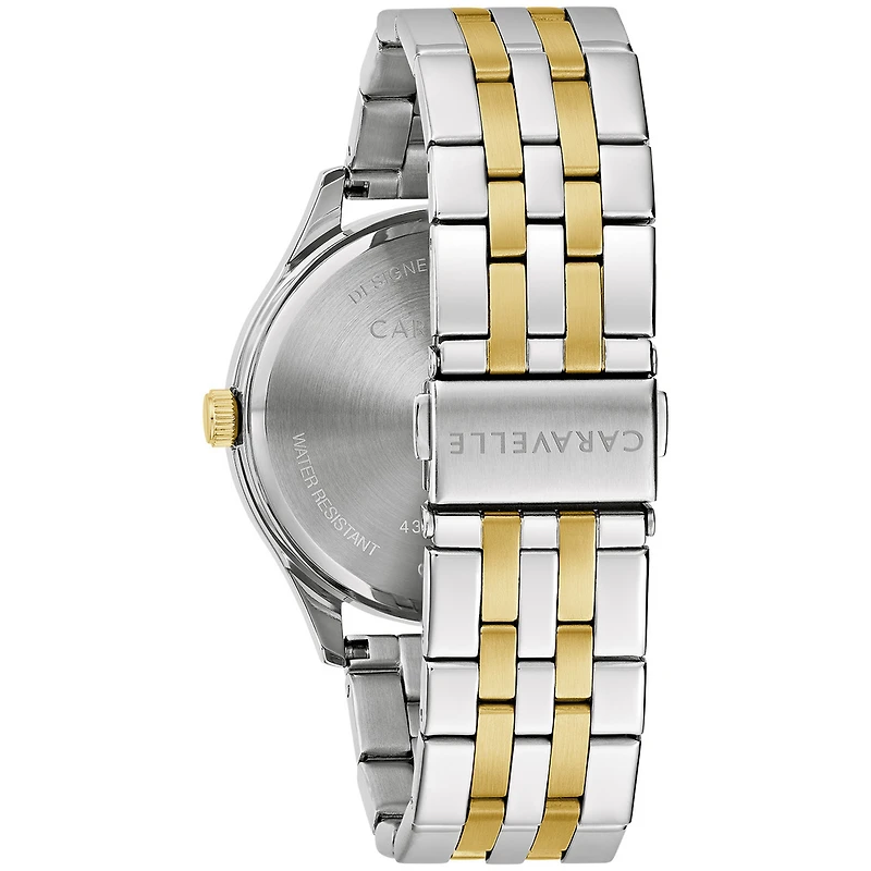 Montre Caravelle Dress avec Bracelet et Boitier en Acier Inoxydable - 41mm | Doucet Latendresse