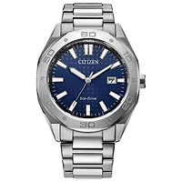 Montre Pour Homme Citizen Eco-Drive – Cadran Bleu – 41mm | Doucet Latendresse