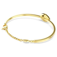 Symbolica Evil Eye Bangle in Gold Plated Metal with Swarovski Crystals - 6.5