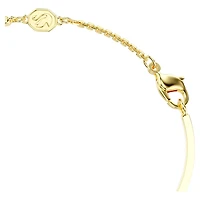 Symbolica Evil Eye Bangle in Gold Plated Metal with Swarovski Crystals - 6.5