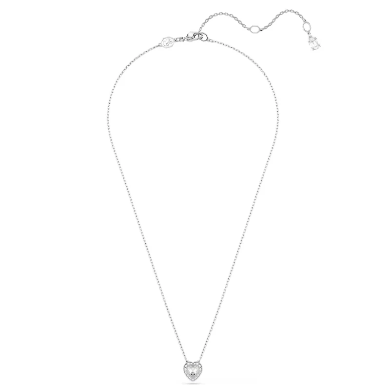 Collier Ariana Grande x Swarovski en Métal Rhodié avec Cristaux Swarovski - 45cm. Color: blanc | Doucet Latendresse